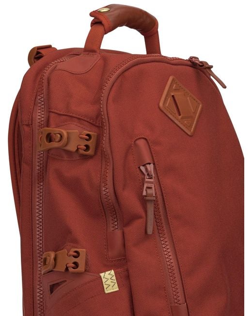 Visvim Red Nylon Backpack for men