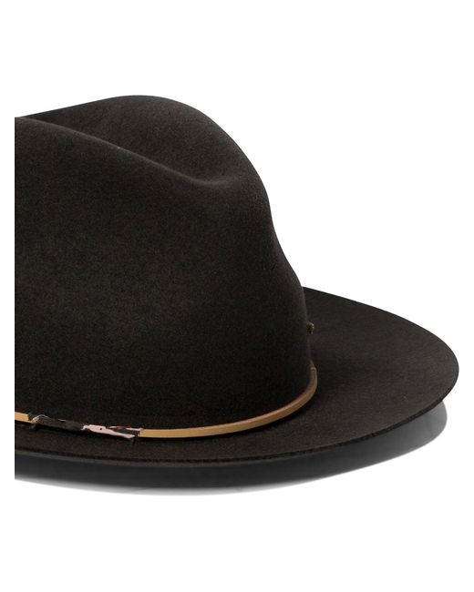 SUPERDUPER Black Duke Mend Hats for men