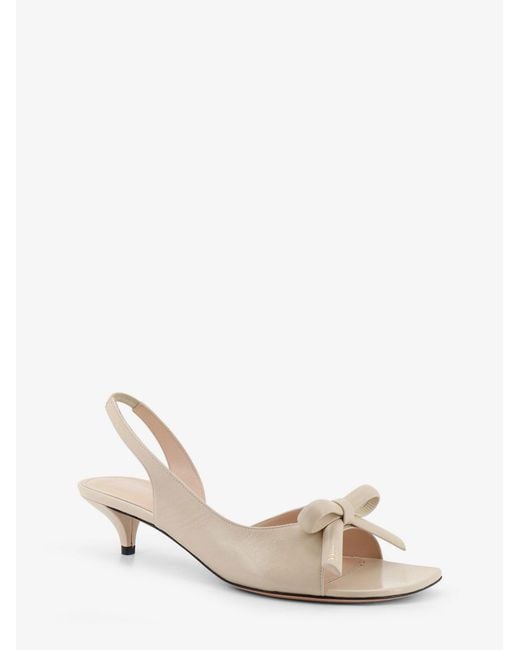 Dior White Dior Dior Bow Leather Sandals