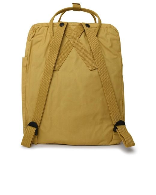 Fjallraven Yellow Kanken Vinylon Backpack
