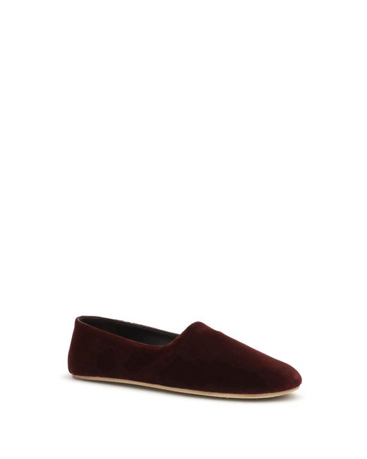The Row White Loafers Ponti