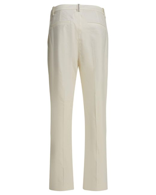 Brunello Cucinelli Natural Trousers
