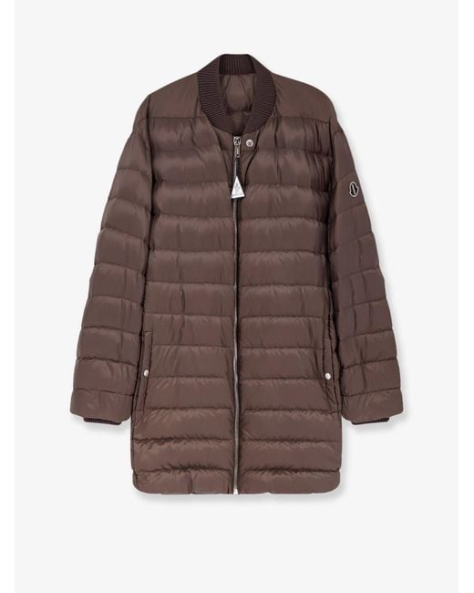 Moncler Brown Flight Parka Down Jacket for men