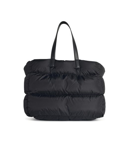 Moncler Black 'New Caradoc' Polyamide Bag for men