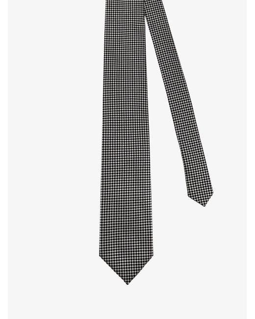 Tom Ford Gray Silk Tie for men