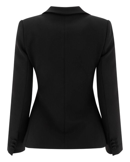 Semler Single-breasted Blazer Jackets And Coats Black