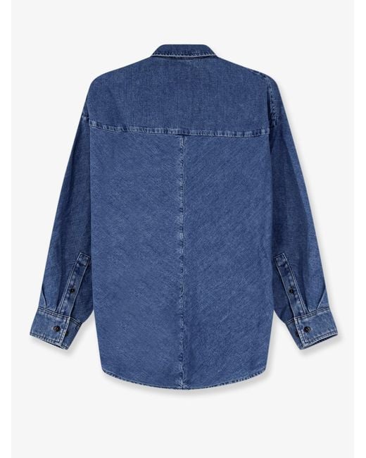 Loewe Blue Denim Shirt