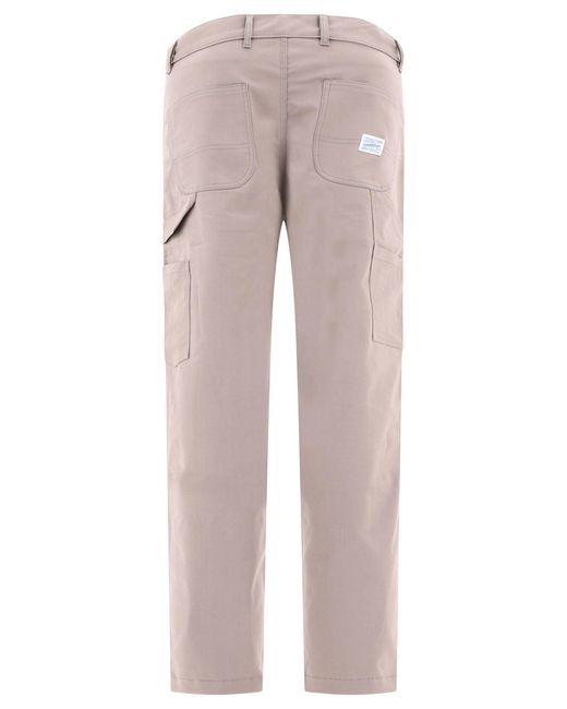 ANDBLUE Gray Carpenter Trousers for men