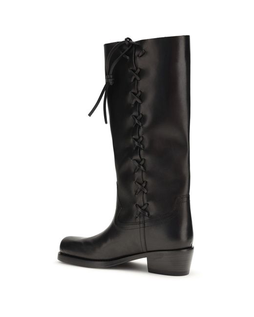 Paris Texas Black Roxanne Boots