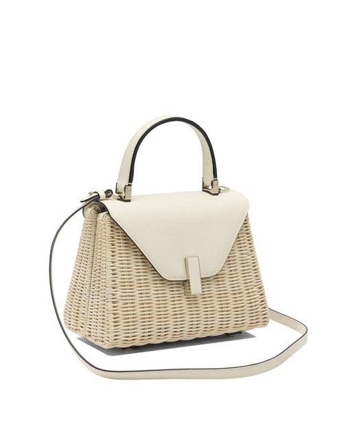Valextra White "Iside" Handbag Small