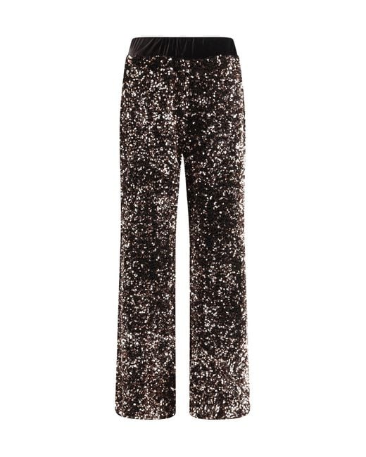 Ella Black Velvet Pants