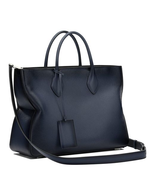 Ferragamo Blue Shoulder Bags