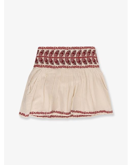 Women's Pink Marant Etoile Picadilia Certified Cotton Skirt