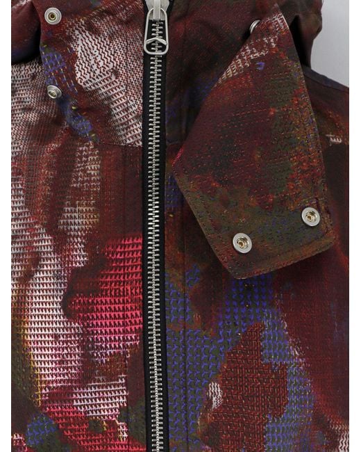 Oamc Peacemaker Red Jacket Cotton for men