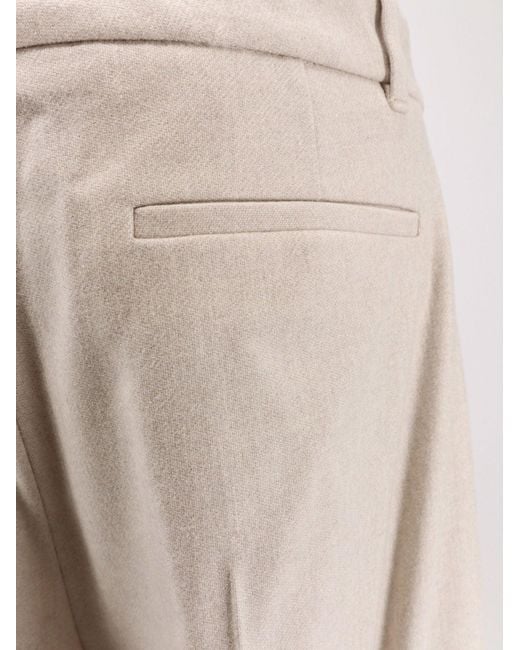 Boss Natural Tiana Recycled Wool Blend Trousers