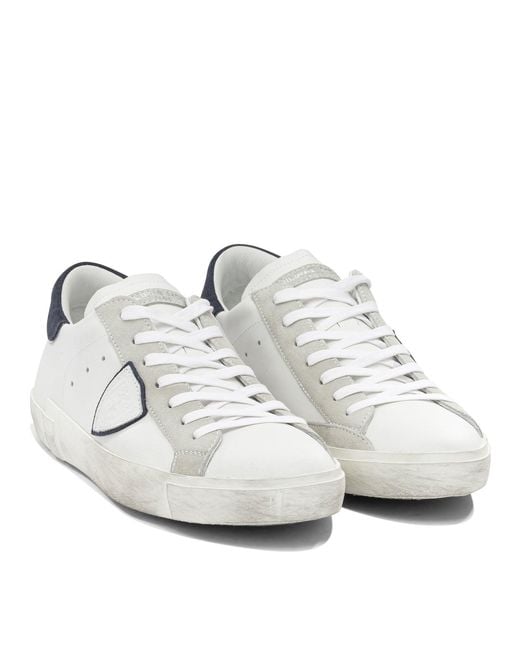 Philippe Model White Sneakers & Slip-On