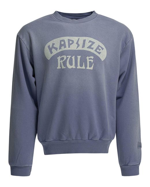 Kapital Blue Sweatshirt Light Cotton for men