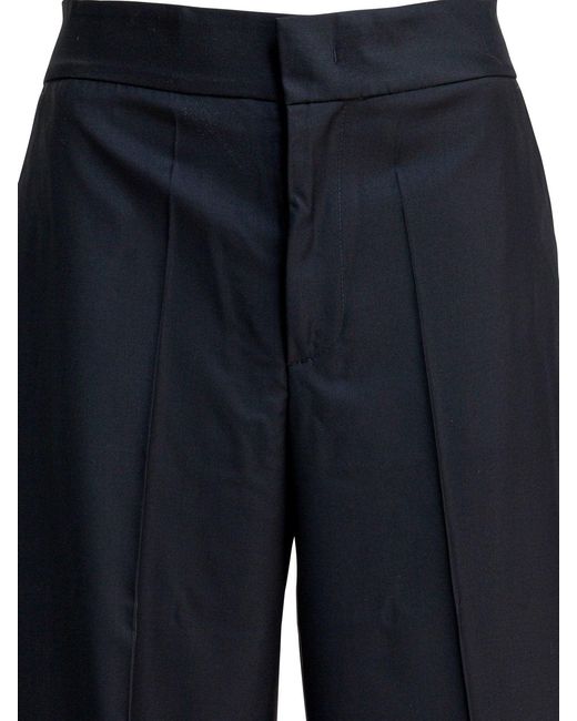 Sa Su Phi Blue Wool Trousers