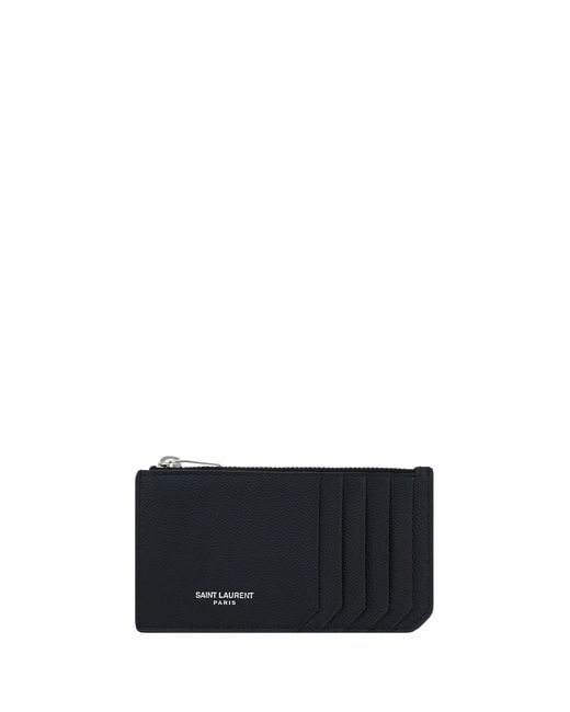 Saint Laurent White Wallets for men