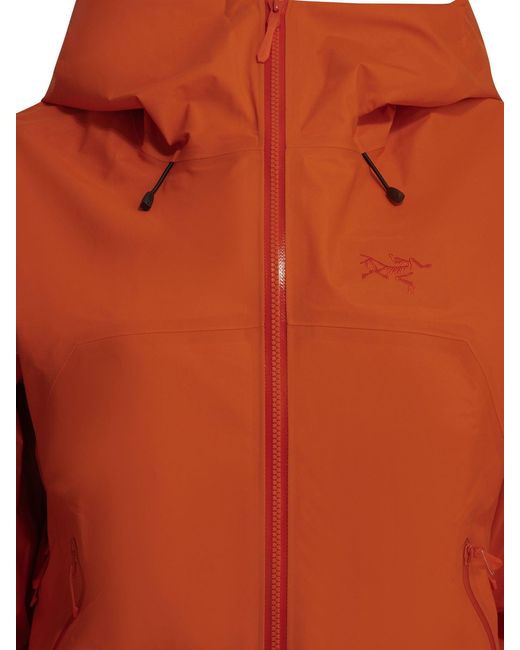Arc'teryx Orange "Beta Sl" Technical Jacket