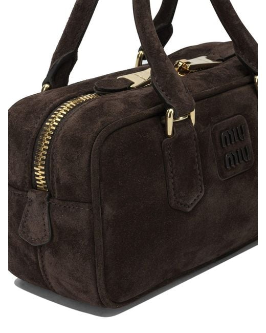 Miu Miu Black "Arcadie" Handbag
