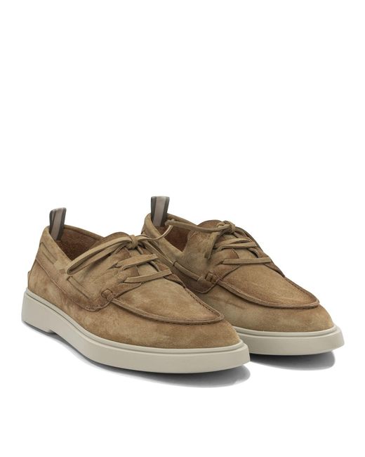 Officine Creative Brown "Bones 013" Lace Up Loafers for men