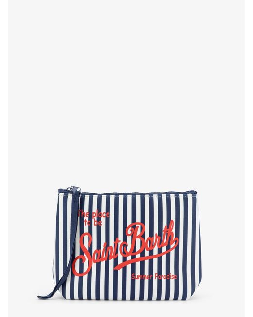 Women's White Clutch Aline Scuba