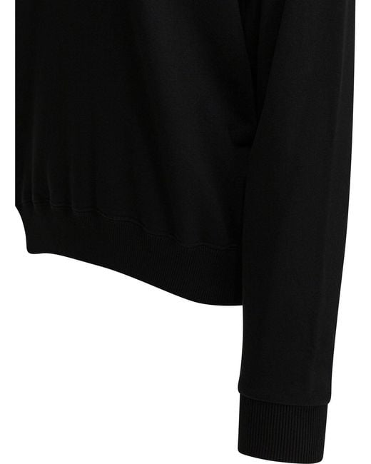 Givenchy Black Sweatshirt With Stamp