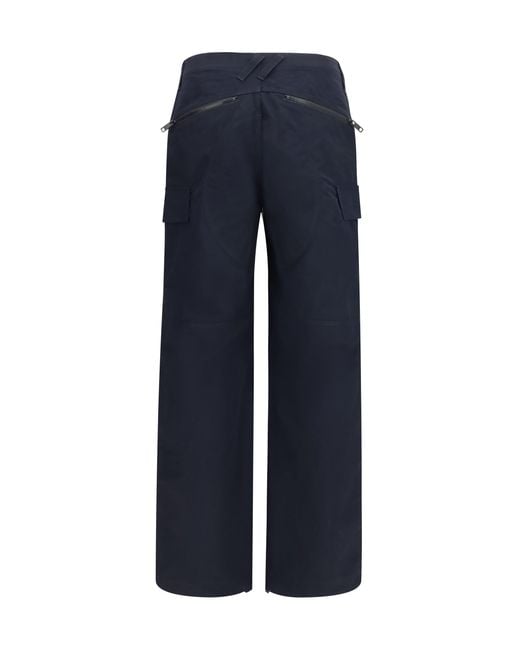 Burberry Blue Cargo Pants Sidcot