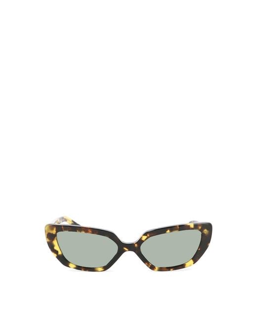 Undercover Metallic "cat Eye" Sunglasses for men