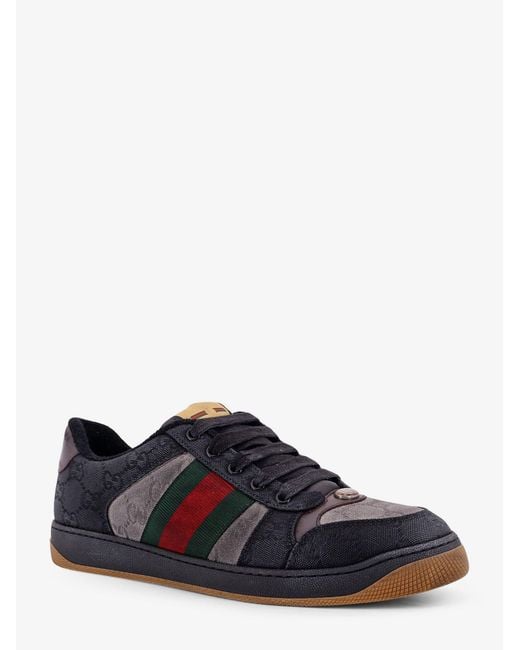 Gucci Multicolor Gg Bicolor Fabric Sneakers for men