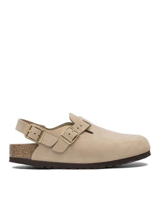 Birkenstock White Tokio Leather Sandals