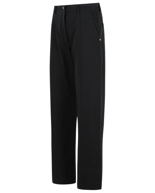 Sportmax Black Era' Cotton Pants
