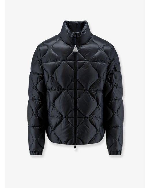 Moncler Black Asurel Short Down Jacket for men