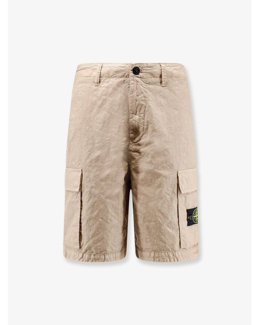 Men's Natural Nylon Shorts