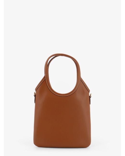 Miu Miu Brown Ivy Leather Crossbody Bag