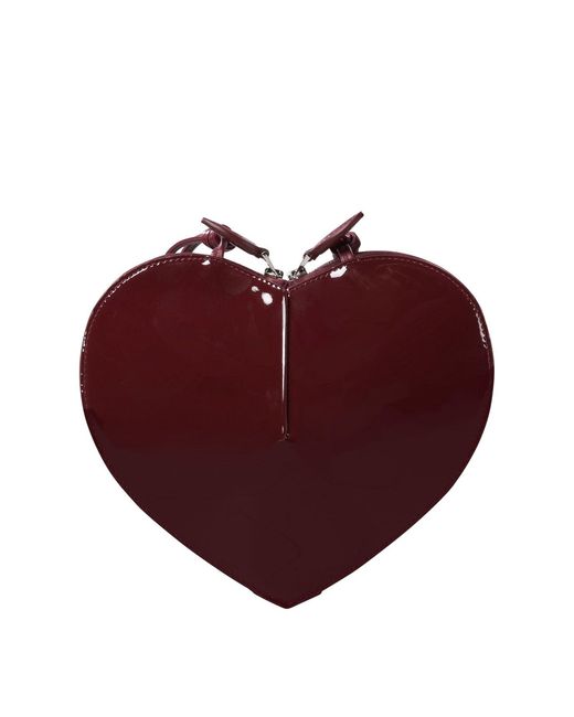 Alaïa Red "Le Cœur" Small Crossbody Bag