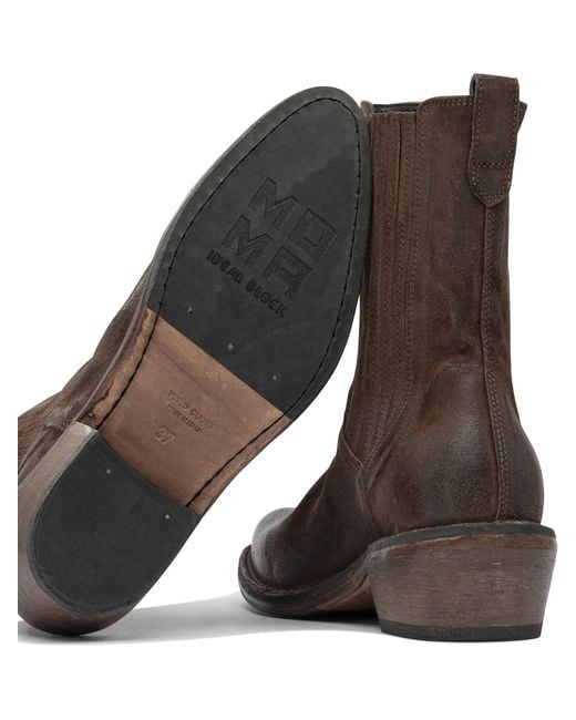 Moma Brown Dallas 50Mm Boots And Ankle Boots