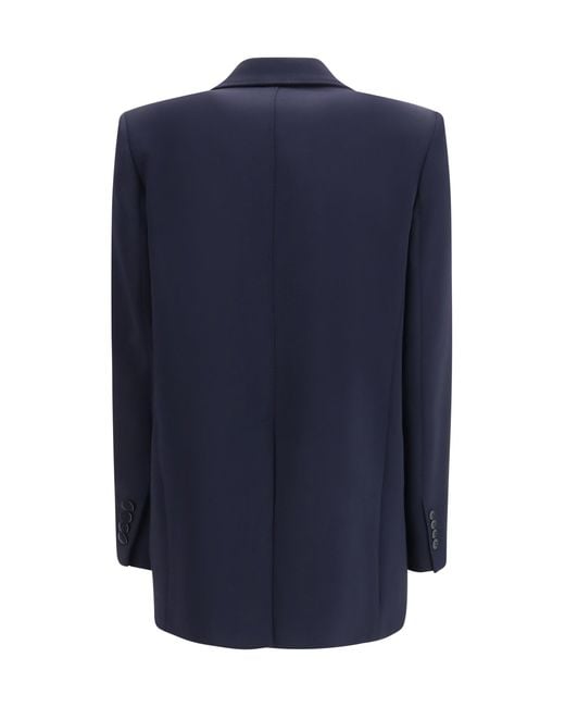 Max Mara Blue Bosco Blazer