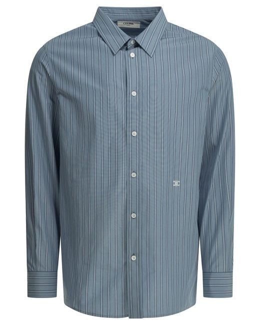 Céline Blue Shirts for men