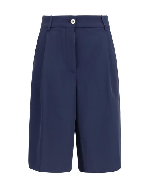 Cruna Blue Bermuda Shorts for men