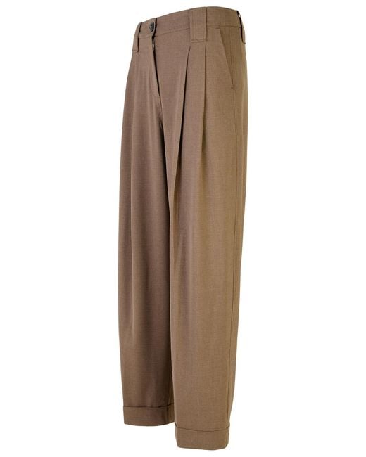 Ganni Natural Pants