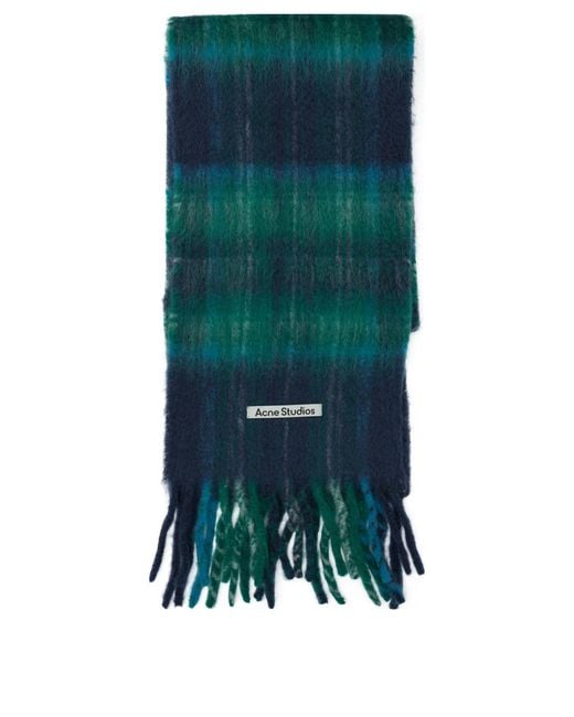 Acne Green Scarves & Silk Scarves