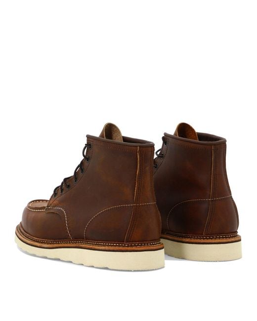 Red Wing Brown Classic Moc for men