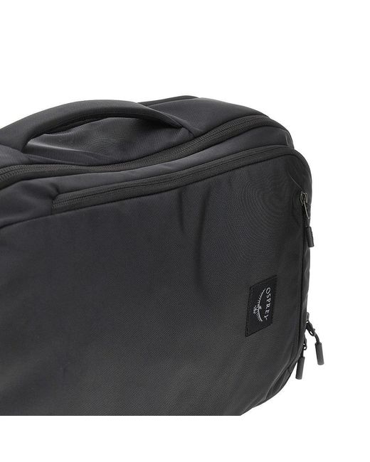 Osprey Black 'Aoede' Briefpack for men