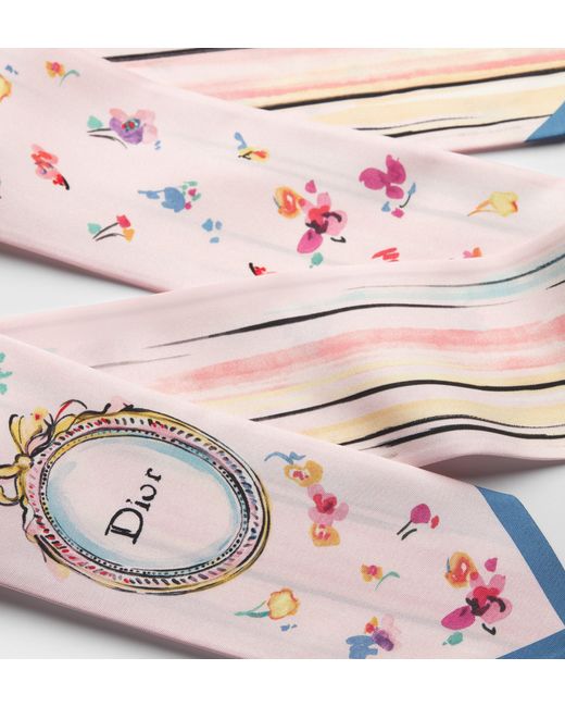 Dior Pink Floral Portrait Iviera Mitzah