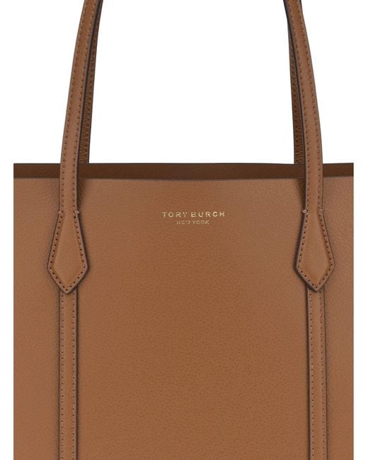 Tory Burch Brown Tote Bag Perry