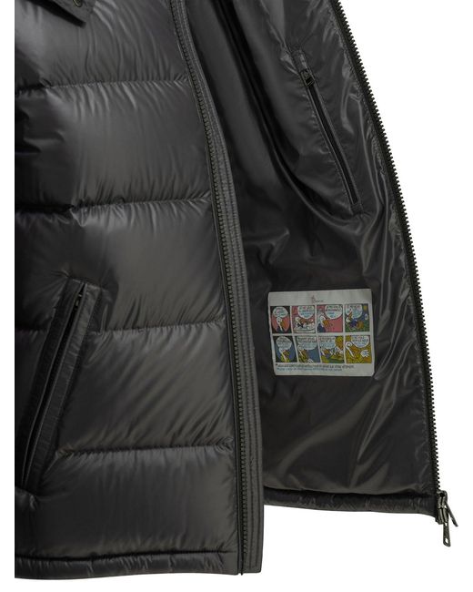 Moncler Black Maya Short Down Jacket for men