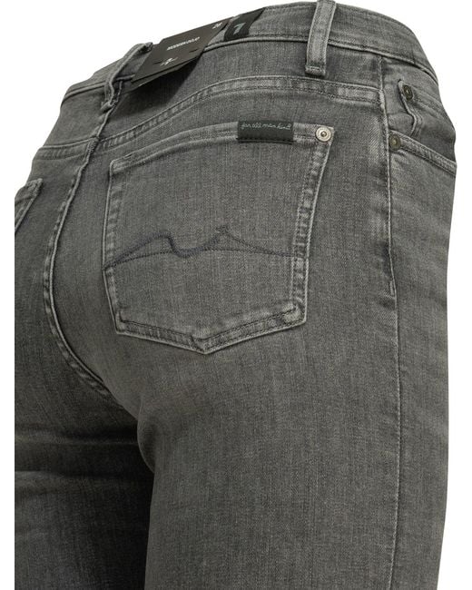 7 For All Mankind Gray Jeans