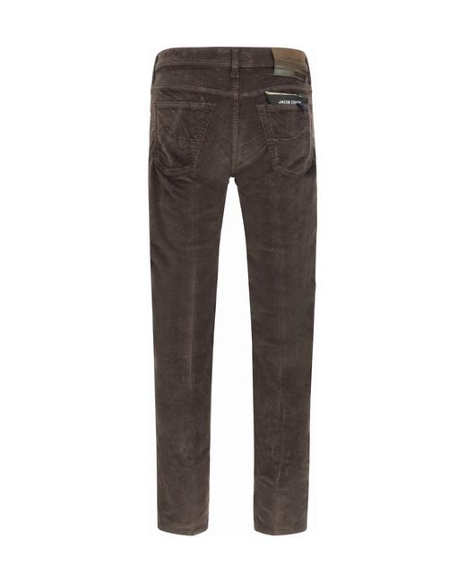 Jacob Cohen Gray Pants for men